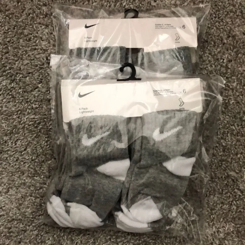 Nike Toddler 12-Pack Lightweight Ankle Socks